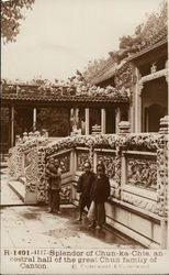 Chun-ka-Chie - Ancestral Home of Chun Family Postcard