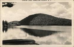 Oxbow Lake, Hamilton County Postcard