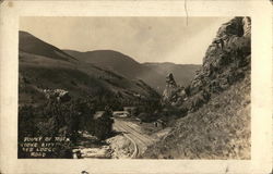 Point of Rock, Red Lodge Road Postcard