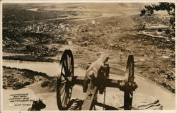 Confederate Battery-Lookout Mountain Postcard