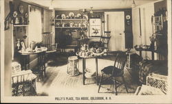 Polly's Place, Tea House Colebrook, NH Postcard Postcard Postcard