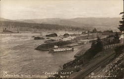 Cascade Locks, Columbia River Postcard