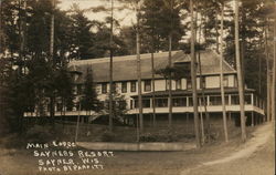 Sayners Resort - Main Lodge Postcard