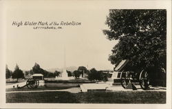 High Water Mark of the Rebellion Postcard