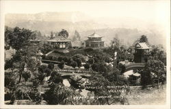 Japanese Miniature Village and Gardens Hollywood, CA Postcard Postcard Postcard