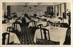 St. Helena Sanitarium - Main Dining Room Postcard