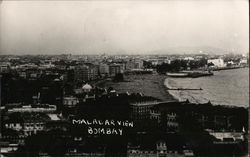View from Malabar Hill Mumbai, India Postcard Postcard Postcard