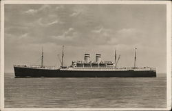 Schnelldampfer "Deutschland" Postcard