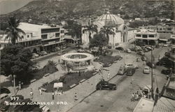 Zocalo Acapulco, Mexico Postcard Postcard Postcard