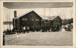 Domaine d'Esterel Ski Lodge Quebec Canada Postcard Postcard Postcard