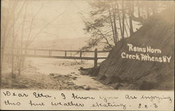 Rams Horn Creek Postcard
