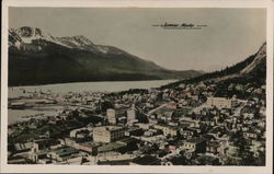 View over City Juneau, AK Postcard Postcard Postcard