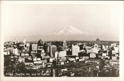 View of City and Mount Rainier View of City and Mount Rainier