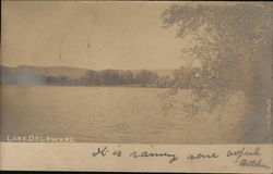 Lake Delaware Bovina, NY Postcard Postcard Postcard