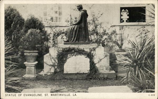Statue of Evangeline Saint Martinville Louisiana