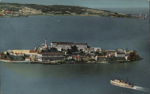 Alcatraz Island, San Francisco Bay California