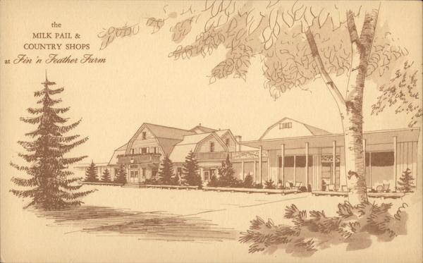 Milk Pail & Country Shops at Fin 'n Feather Farm Dundee Illinois