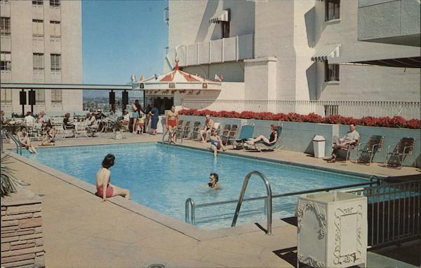 Hotel Adams, Poolside View Phoenix Arizona