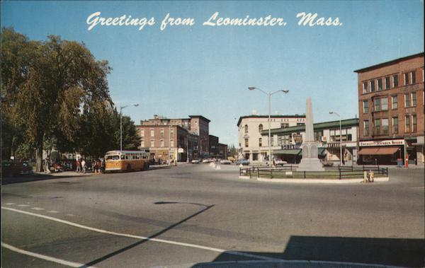 Monument Square Leominster Massachusetts