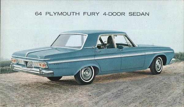 Plymouth Fury 4-Door Sedan Cars