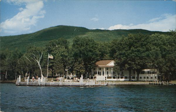 Trout Pavilion Hotel and Cottages, Kattskill Bay Lake George New York