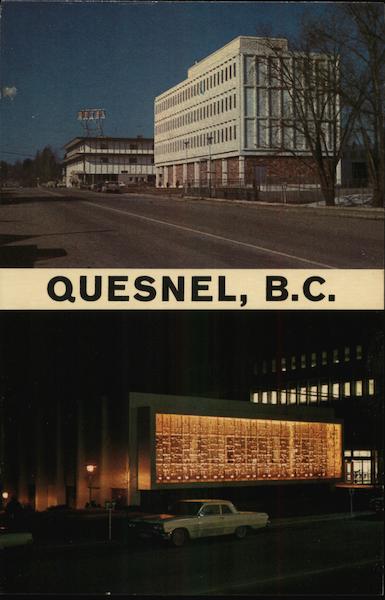 Provincial Government Building Quesnel BC Canada British Columbia