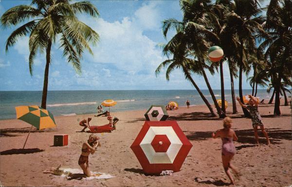 View of Beach Miami Beach Florida