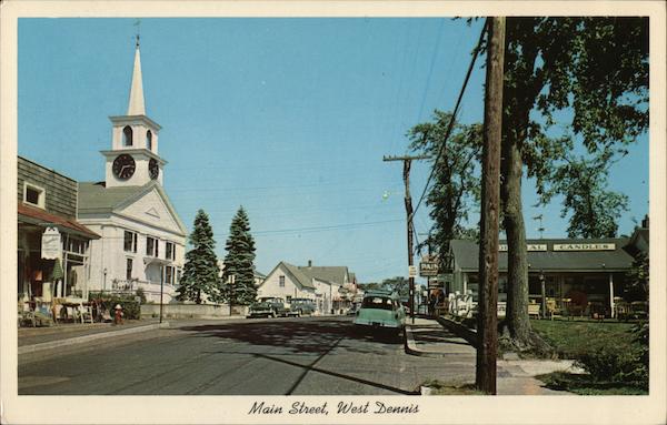 Main Street West Dennis Massachusetts