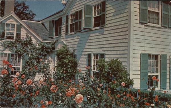 Emily Post Doorway and Garden Edgartown Massachusetts