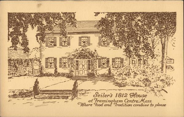 Seiler's 1812 House Framingham Massachusetts