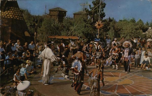 Frontierland Indian Village Disney