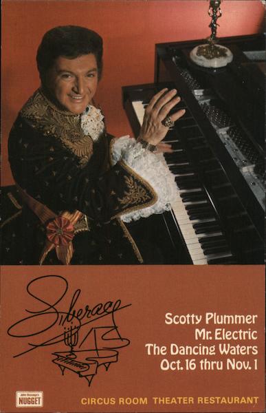 Liberace at The Nugget Casino Reno Nevada Celebrities