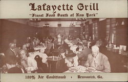 Lafayette Grill Brunswick, GA Postcard Postcard Postcard