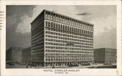 Hotel Dinkler-Ansley Atlanta, GA Postcard Postcard Postcard