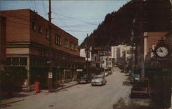 Franklin Street Juneau, AK Postcard Postcard Postcard