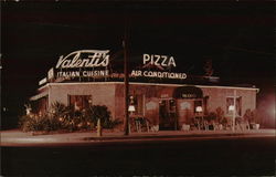 Valenti's Italian Cuisine Postcard