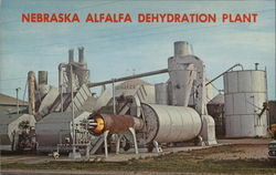 Nebraska Alfalfa Dehydration Plant Postcard