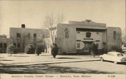 Socorro County Court House Postcard