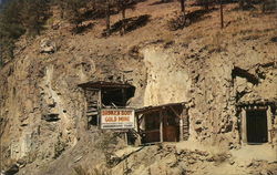 Broken Boot Gold Mine Postcard