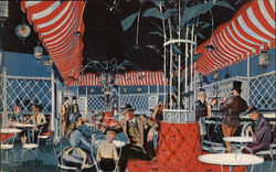Gay Nineties Restaurant, Disneyland Postcard