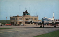 Youngstown Municipal Airport Postcard