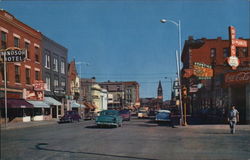 Capitol Avenue Looking South Cheyenne, WY Postcard Postcard Postcard