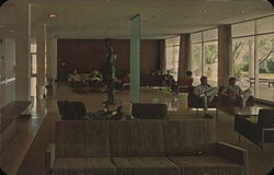 Main Lounge, Student Union Building - University of Idaho Postcard