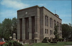 Webster County Courthouse Postcard