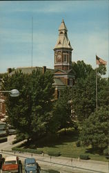 Graves County Courthouse Postcard