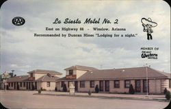 La Siesta Motel No.2 Postcard