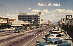 Looking Along Thoroughfare Mesa, AZ Postcard Postcard Postcard