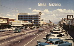 Looking Along Thoroughfare Postcard