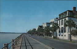 East of High Battery Charleston, SC Postcard Postcard Postcard
