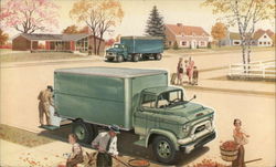 GMC F350 Series Trucks Postcard Postcard Postcard